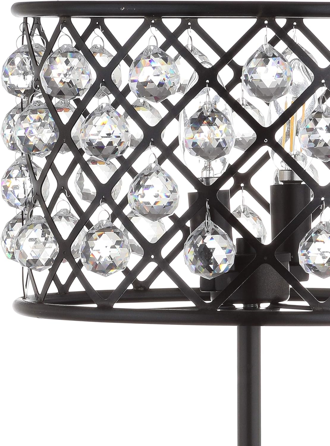 Suреr Chеар 🛒 JONATHAN Y JYL9022A Gabrielle 22.5 Metal/Crystal LED Lamp Contemporary,Glam for Bedroom, Living Room, Office, College Dorm, Coffee Table, Bookcase, Oil Rubbed Bronze