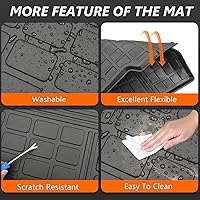 Vista 95 de powoq Fuel Floor Mat Compatible with 2017-2022 Honda CRV Trunk Mat Floor Liner TPE Cargo Mat Replacement for 2017-2022 Honda CRV Accessories