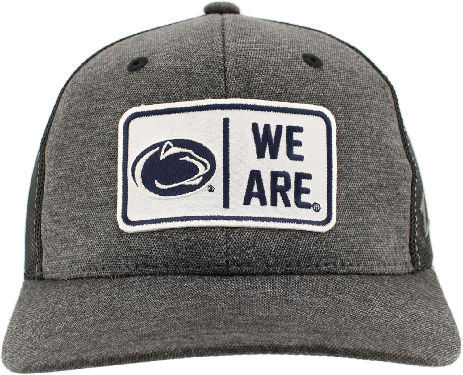 ZHATS Standard NCAA Officially Licensed Trucker Hat Carson Patch Defer Black, One Size - Image 2