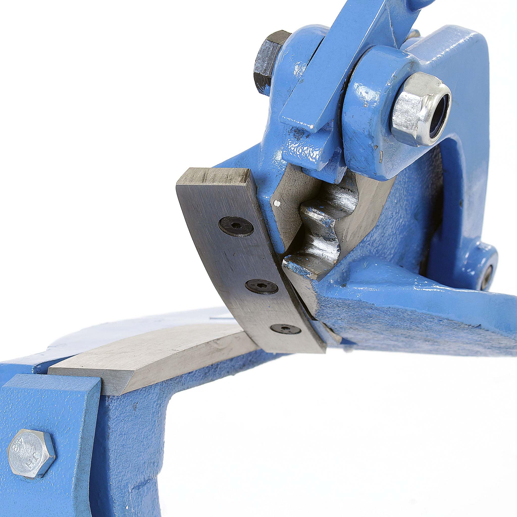 XPOtool Cesoia a leva con lama curva 100 mm per lamiere tagli dritti e rotondi