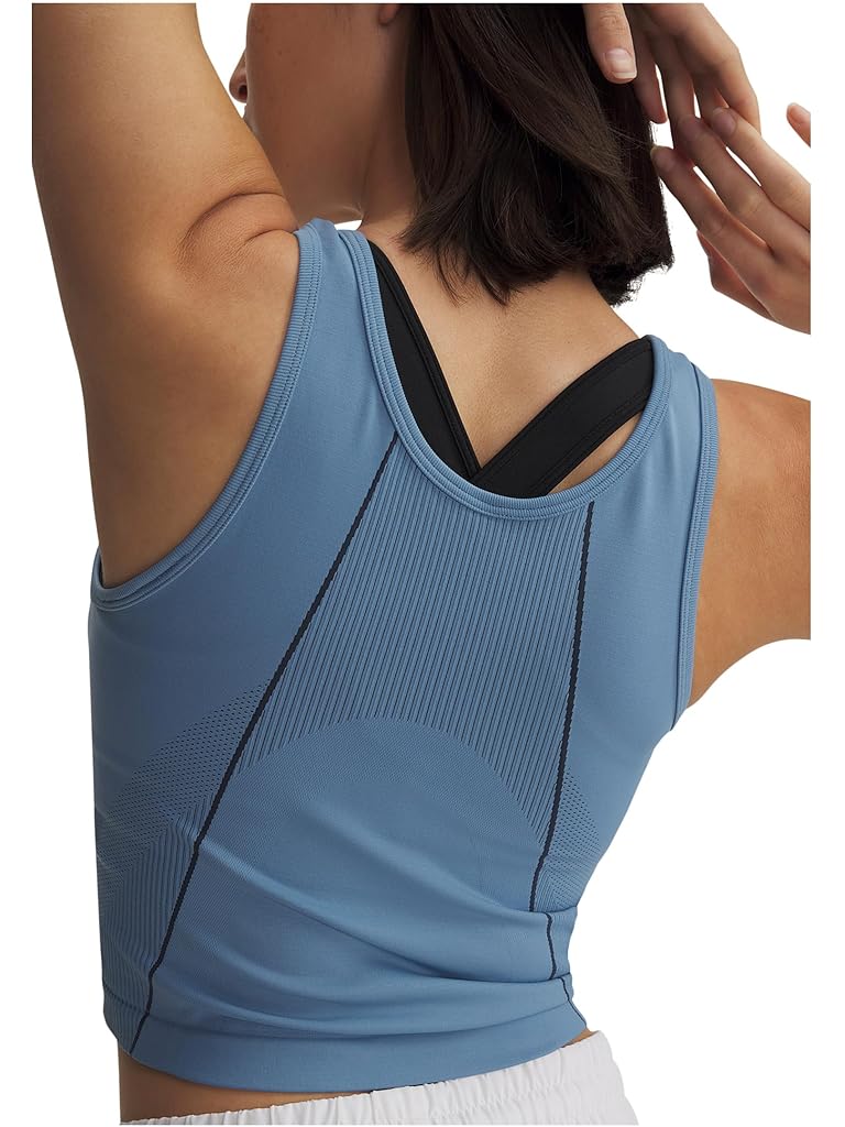 Blue Under Armour Vanish Seamless Tank Top