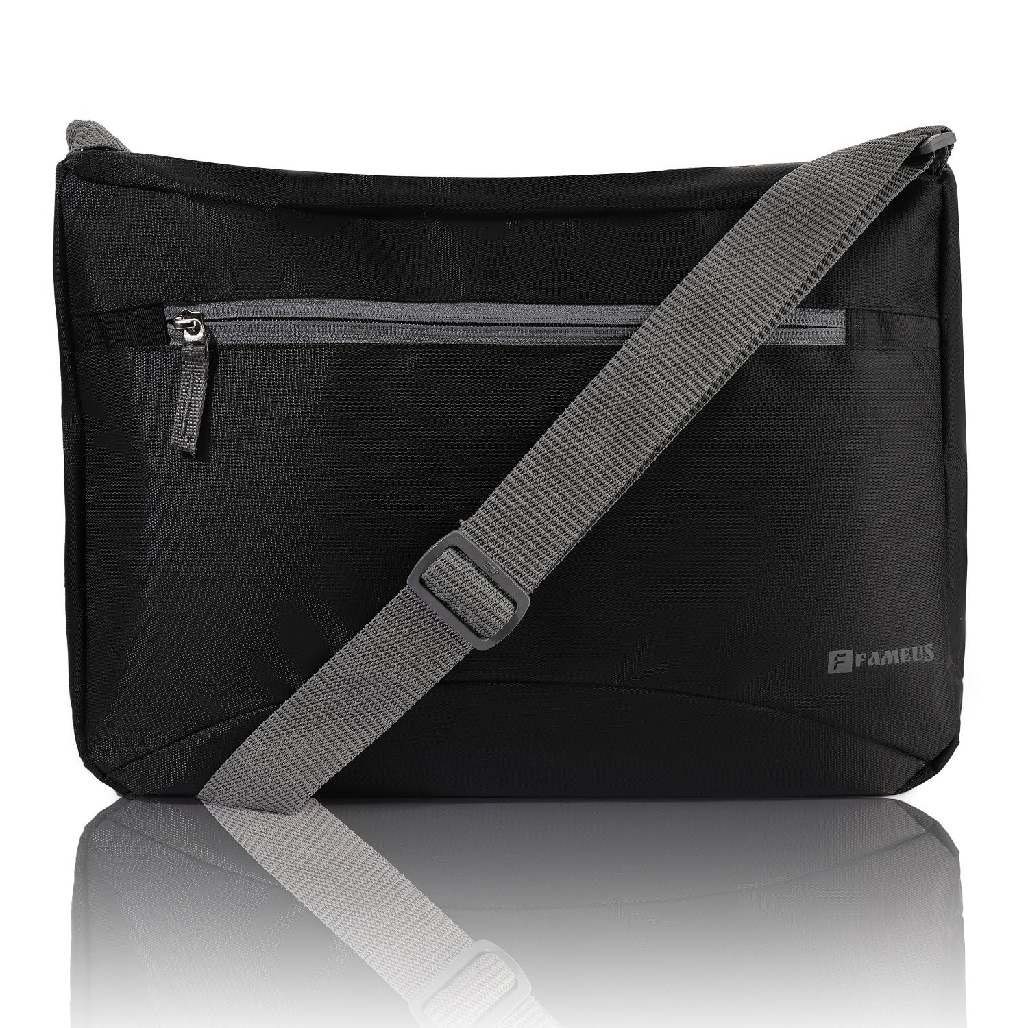 fameus Unisex Cross Body Messenger Side Sling Shoulder Laptop Bag for Boys, Girls, Men and Women Travel/Office/Business/College-picture-32