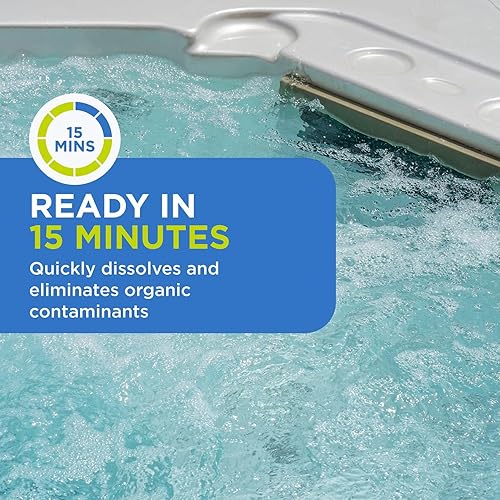 Miniatura 4 de FROG Mantenimiento para spas de natación - Shock sin cloro para uso con el sistema flotante FROG Ease - Sobres de dosis única para fácil