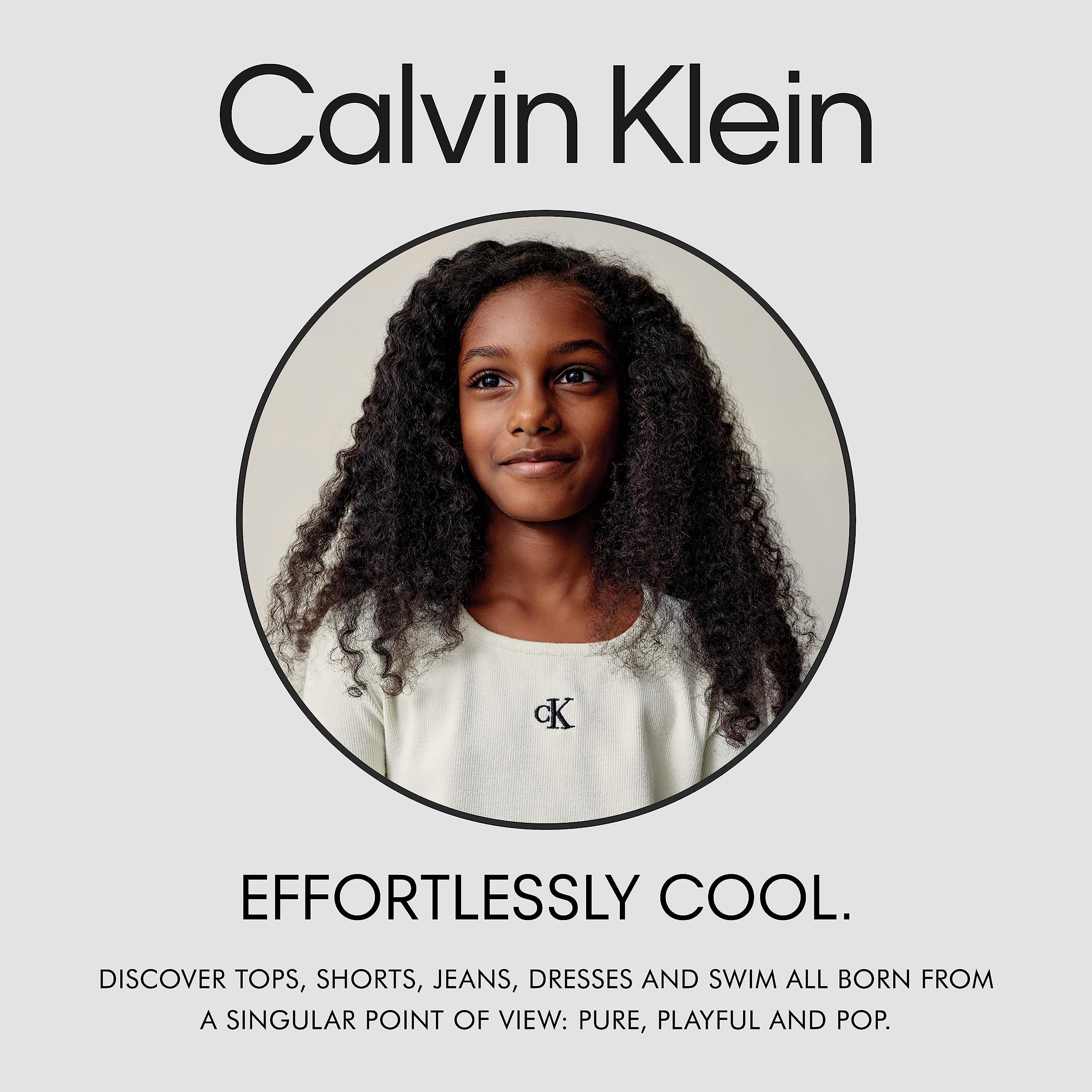 Calvin Klein Bermuda Jean, Denim Elasticizzato, vestibilità Skinny, Orlo Arrotolabile Pantalocini Bambine e Ragazze