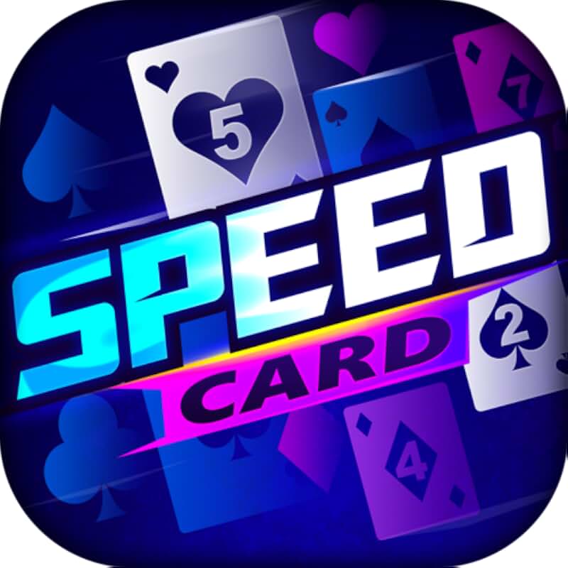 Speed card. Speed card game. slam icon. spat game.