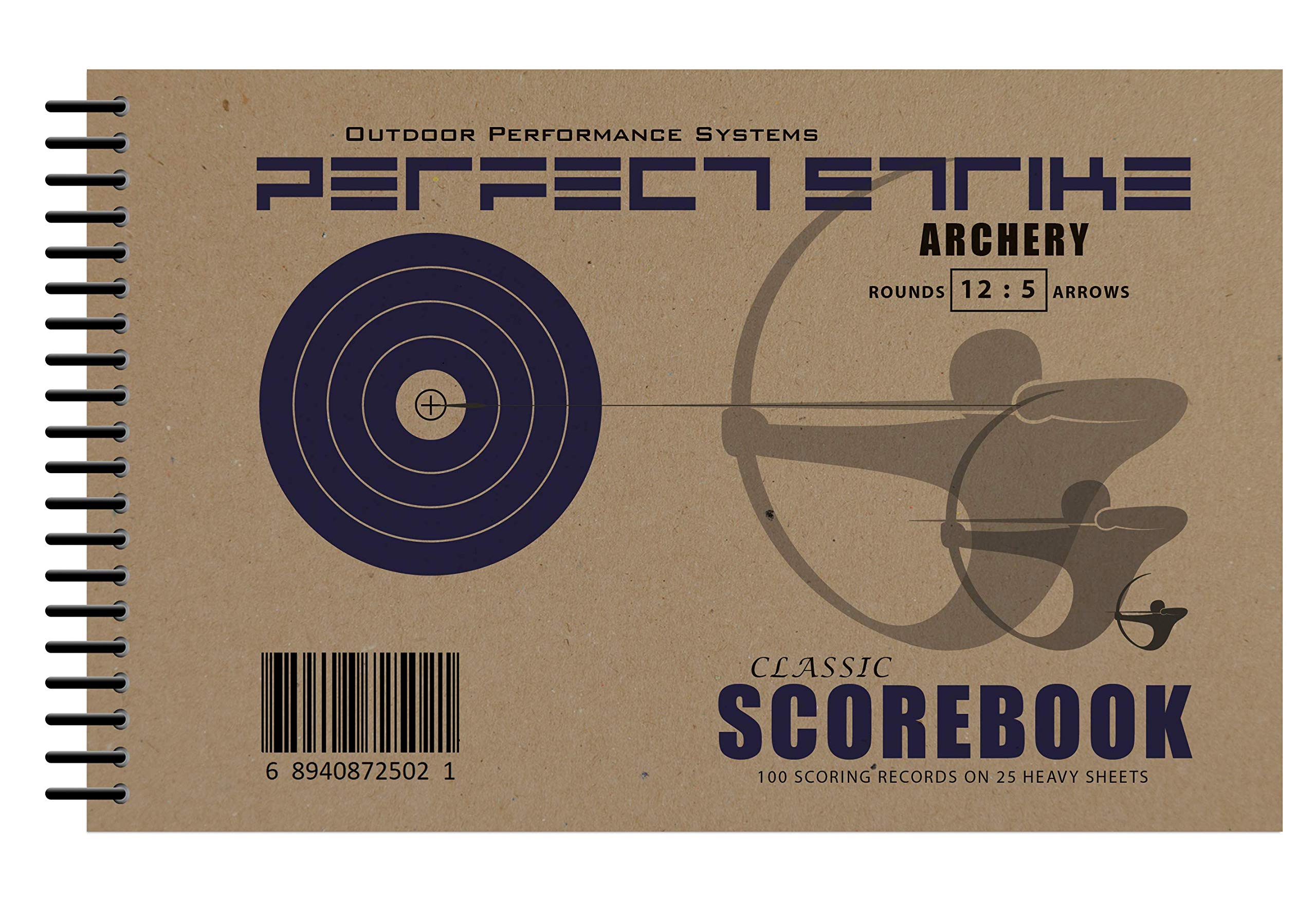 Livre de score Perfect Strike Archery carnet de notation pour archer - 8