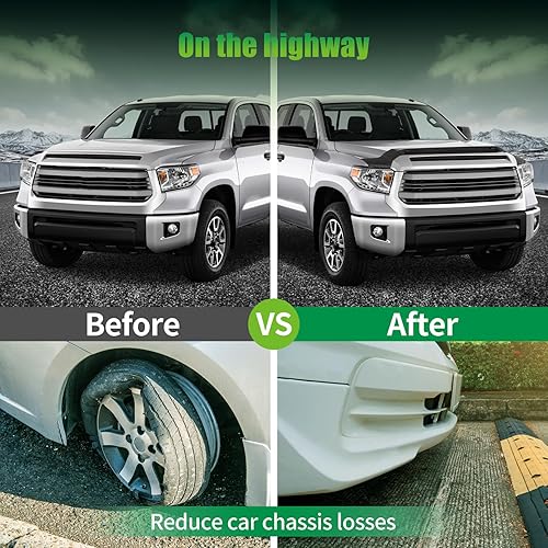 Miniatura 5 de SCITOO Protector de capó deflector para Ford para F150 Supercrew 2015-2020 con textura, deflectores y escudos negros