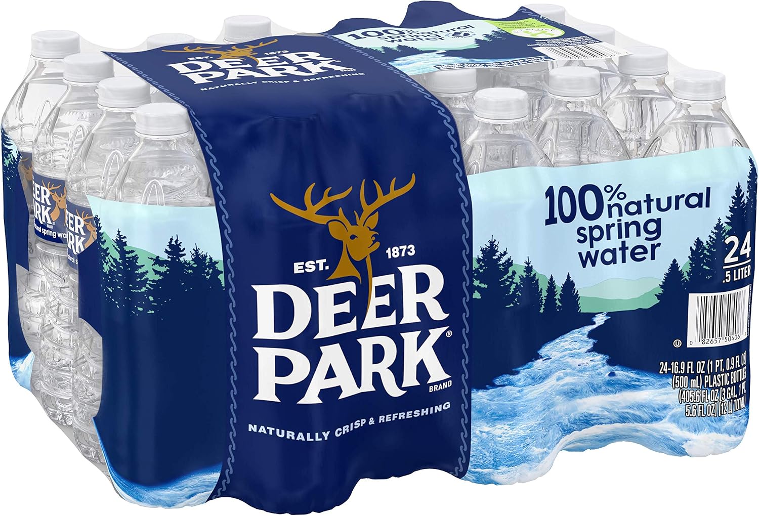 Deer Park Natural Spring Water, 16.9 Oz, 24 Count