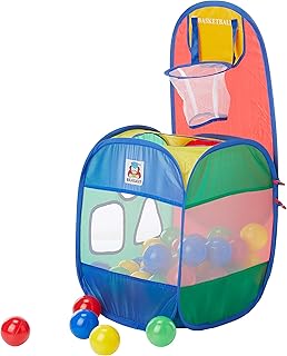 Brinquedo Diverso Basket Ballgame com 60 Bolinhas Braskit