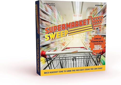 Juego de barrido de supermercados, carrera contra el tiempo, agarra los productos más caros para ganar, categorías de preguntas de programas de