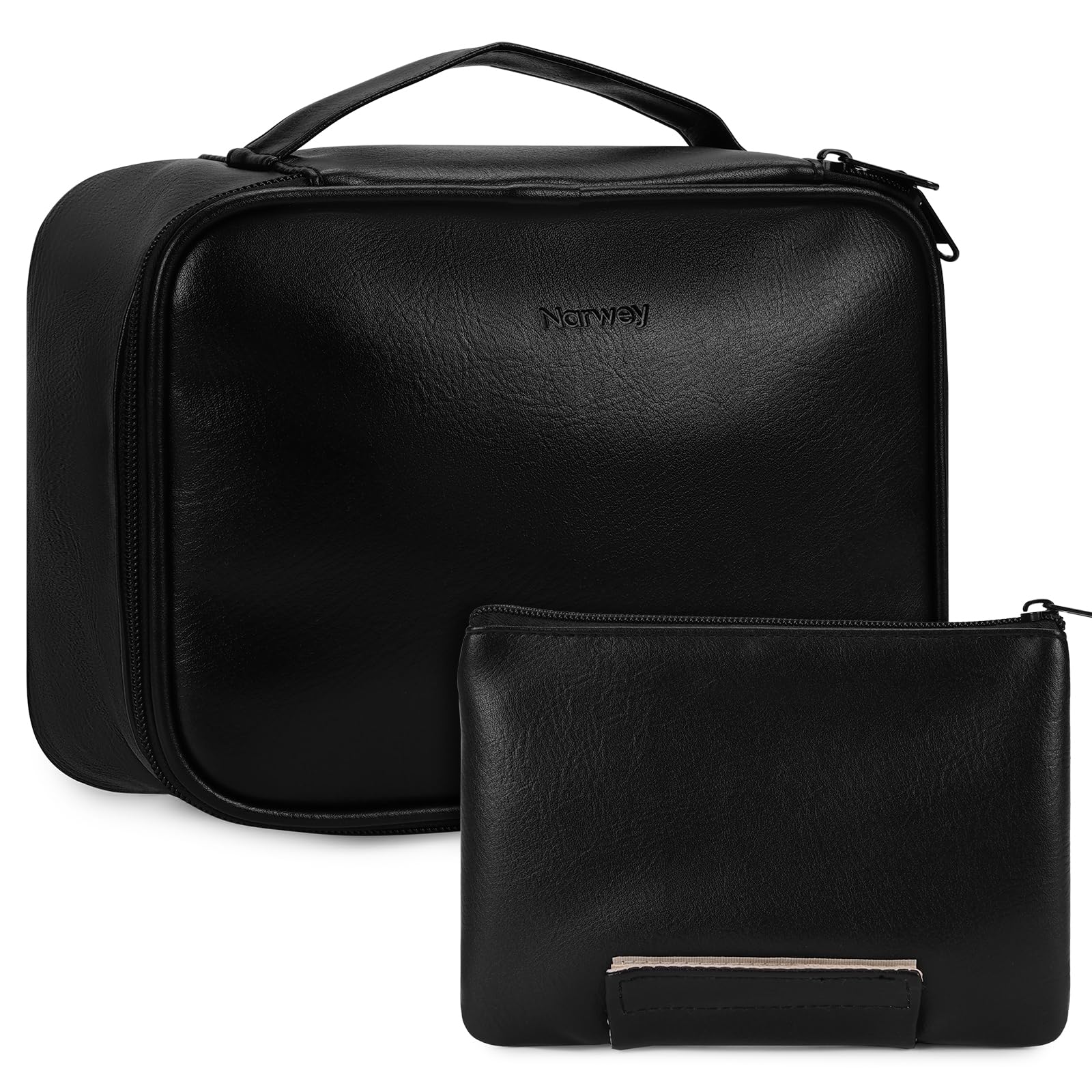 Travel Makeup Bag Large Cosmetic Bag Makeup Case Organizer for Women