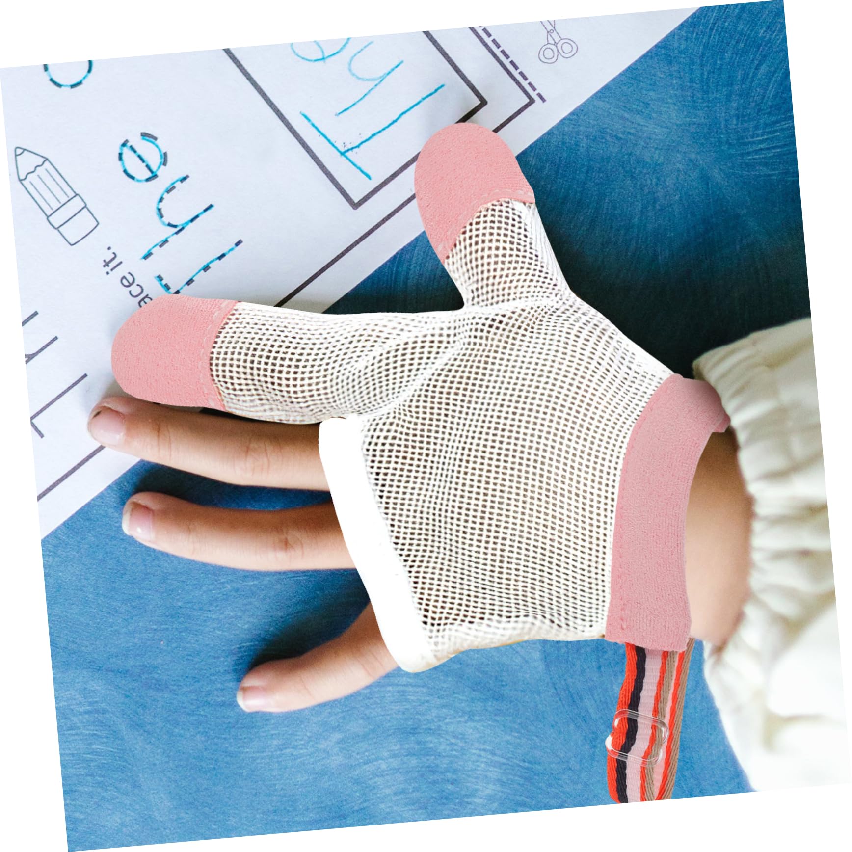 IWOWHERO 1Pair Thumb Guard Gloves for Finger Cover Mitts to Stop Habit Safe and Durable Thumb Stopper