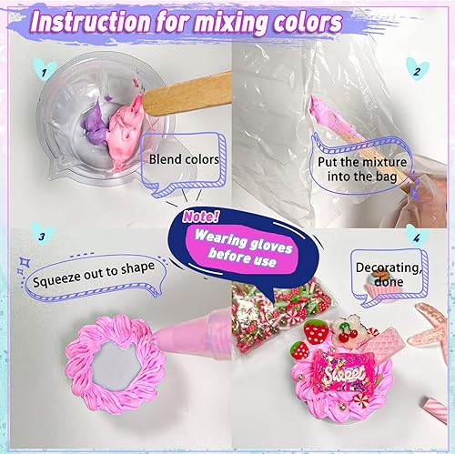 Miniatura 6 de FUNSHOWCASE Decoden - Juego de 36 fundas para teléfono de resina epoxi para teléfono, kit de fundición de resina epoxi