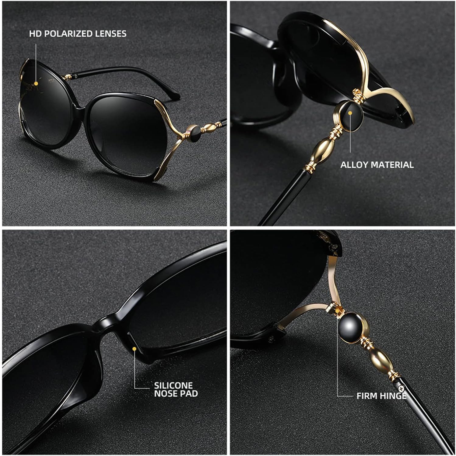 willochra Women Reading Sunglasses Fully Magnified Readers -NOT Bifocals Comfortable Simple Stylish Readers