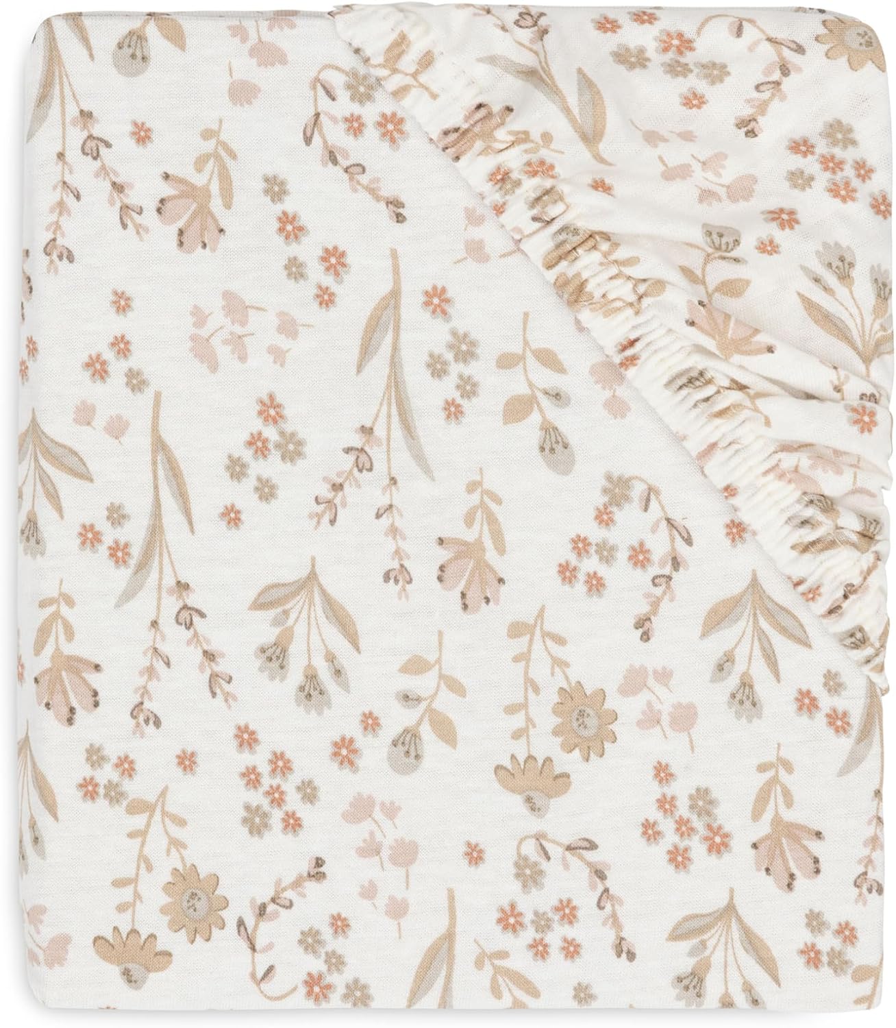 Bloomy Fitted Jersey Sheet - Jollein 70x140cm