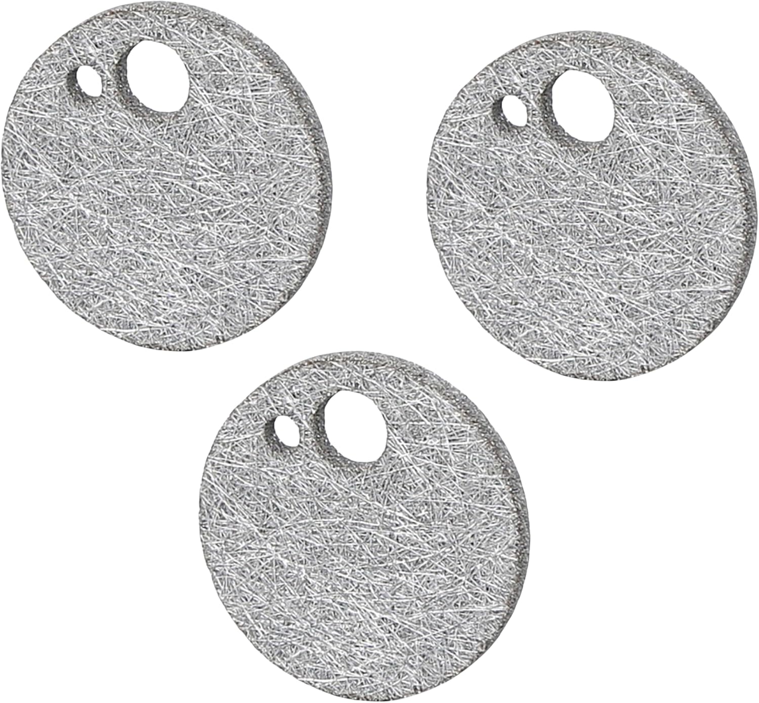 Parking Heater Filter Felt mesh Diesel Warm Atomization Volatile net, Screen Gasket Suitable for webasto2000ST/5000, etc (Non-Porous Round, 3Pcs)