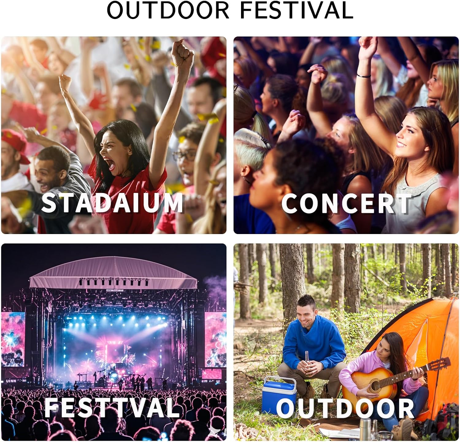 TINYAT Small Clear backpack for Women See Through Clear Bag Cute Transparent Backpack for Work, Concerts, Sports, Travel - Image 8