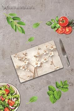 30x40cm - Yapay G ller - Cam Kesme Tahtas