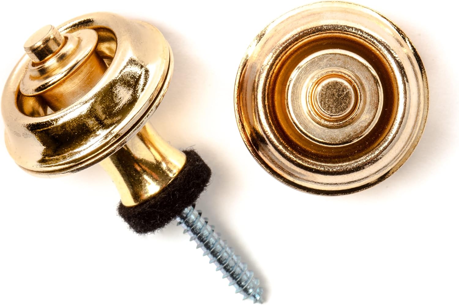 Dunlop SLS1104G Straplok® Original Strap Retainer System, Gold