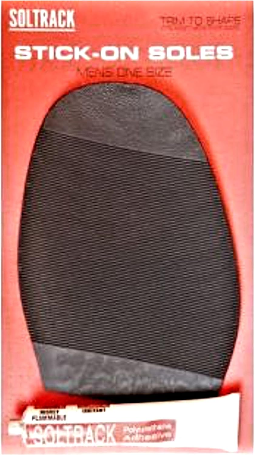 Soltrack Mens Stick on Soles with Glue - Amazon product rated Grade A