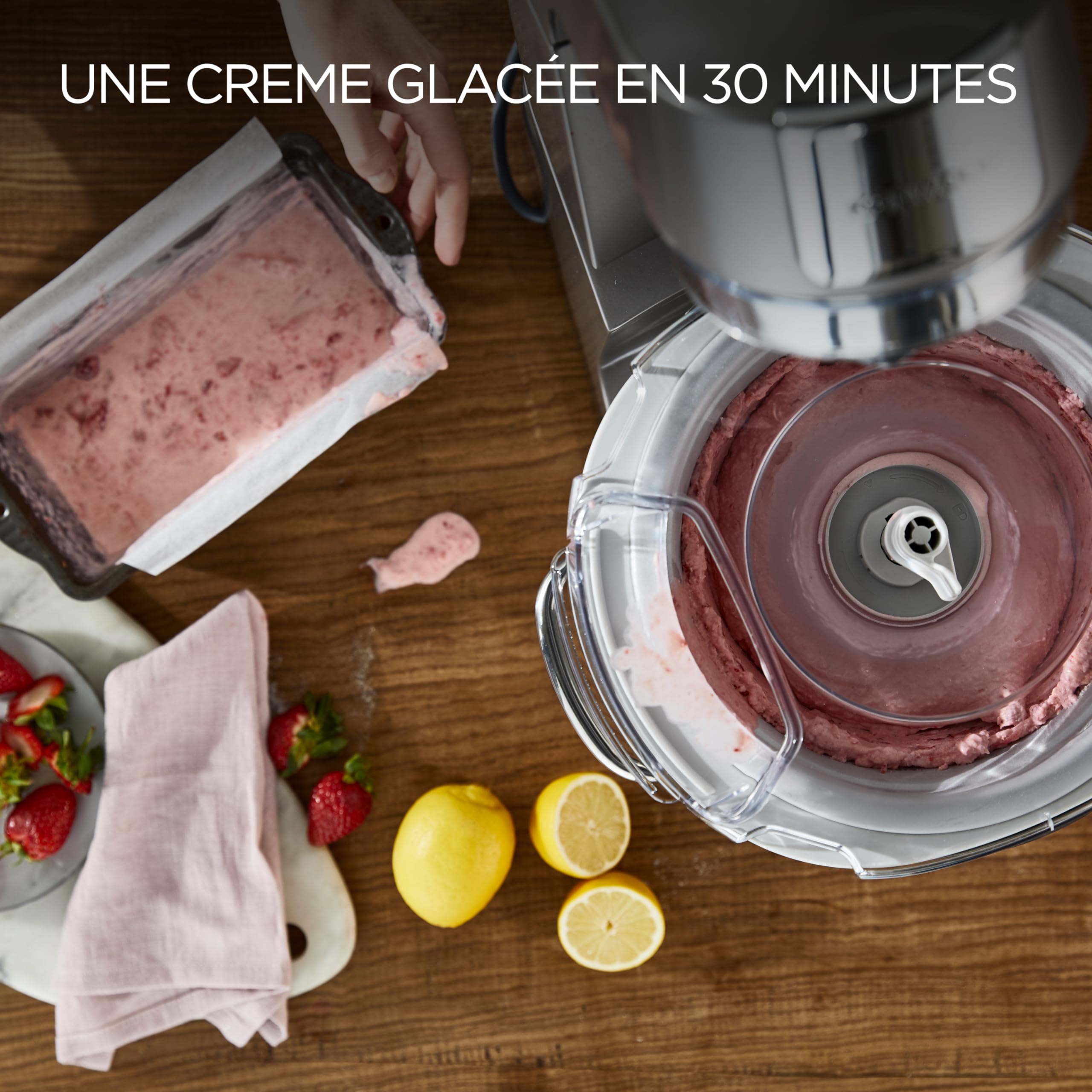 KENWOOD Accessoire sorbetière KAX71.000WH Sorbetiere pour Chef, Major/Chef XL