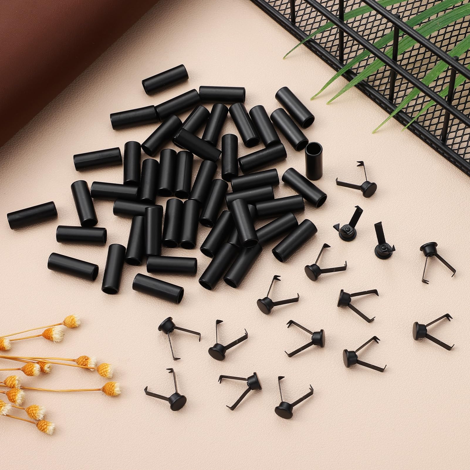 Tapones de Metal para Cordones de Cierre para Cuerdas y Cordones de Sudaderas Accesorios de Acabado para Zapatillas Terminaciones de Cuerda Versátiles y Fáciles de Usar