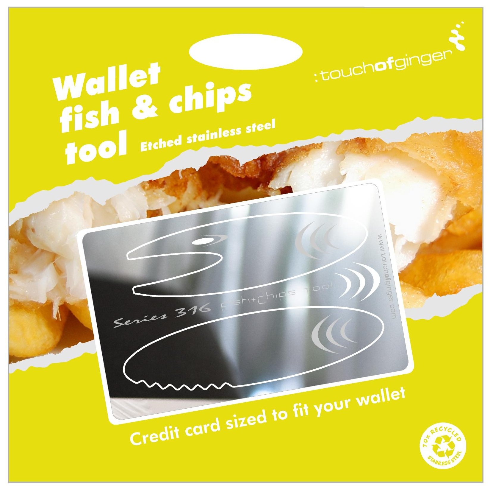 Touch of Ginger Fish and Chip Wallet Tool
