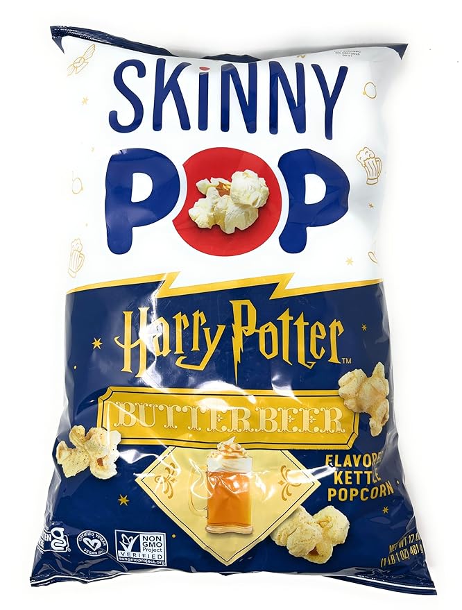 SkinnyPop Harry Potter Butterbeer Flavored Kettle Popcorn