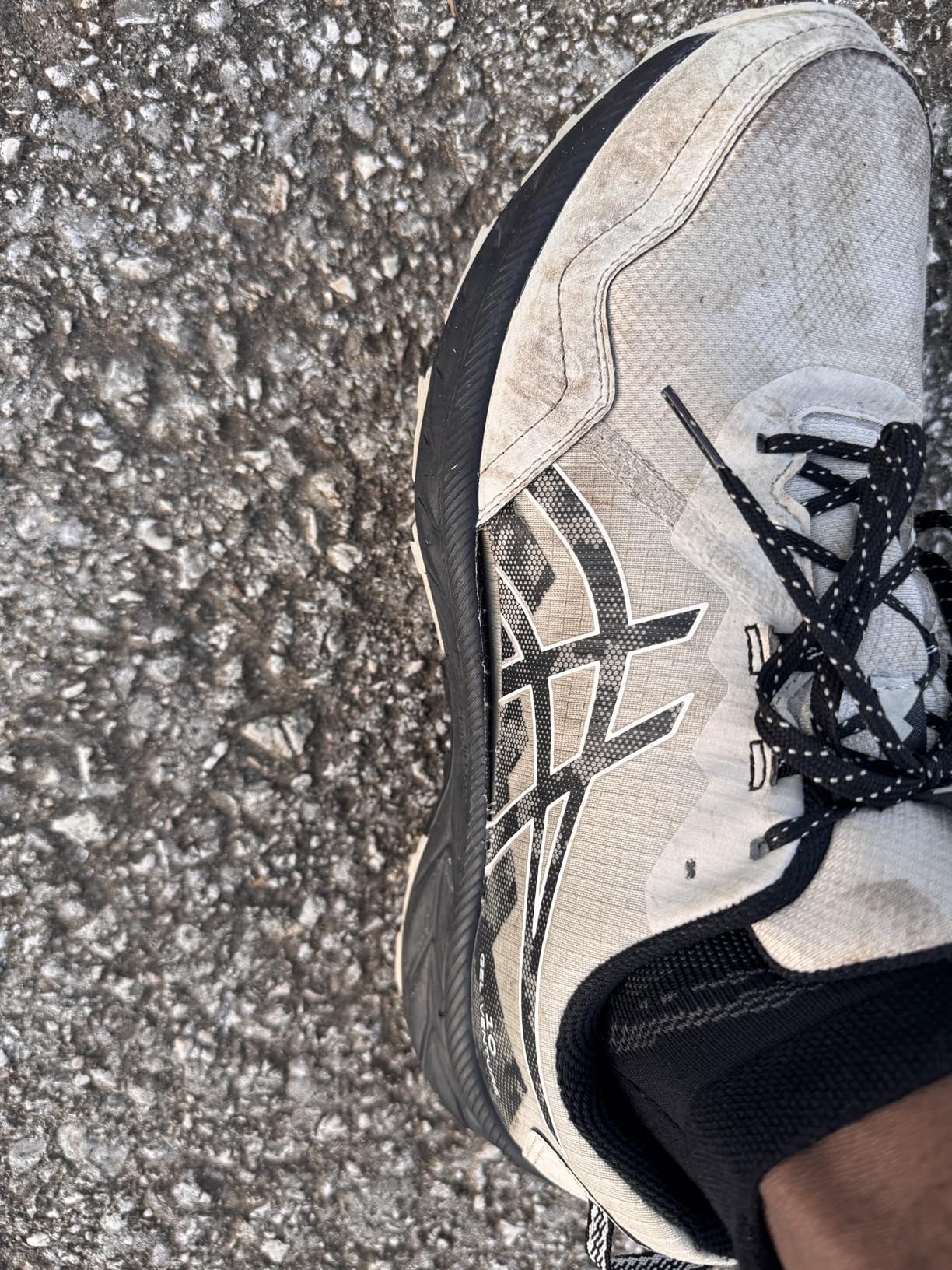 ASICS Gel-Venture 10 desgaste después de uso