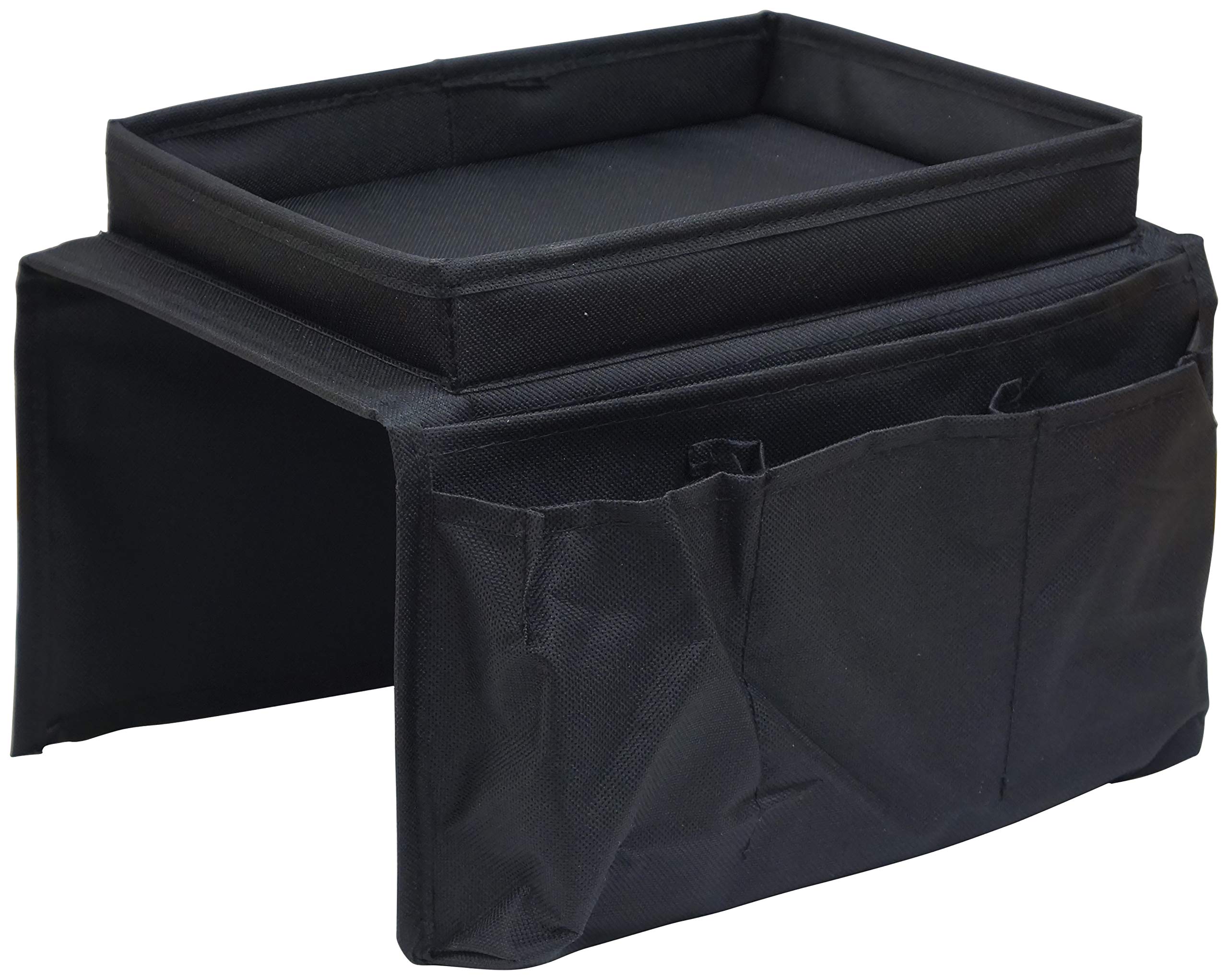 Aidapt Adjustable Arm Rest Organiser Caddy Storage Tidy Bag For Sofa, Couch, Armchair Aid With Pockets and Tray