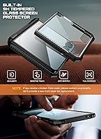 Vista 5 de SUPCASE Funda para Samsung Galaxy Z Flip 7 con soporte y protector de pantalla frontal (Unicorn Beetle Grip), [compatible con MagSafe]