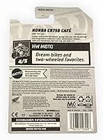 Vista 2 de Hot Wheels Honda CB750 Cafe, HW Moto 4/5 [Asiento azul] 141/250