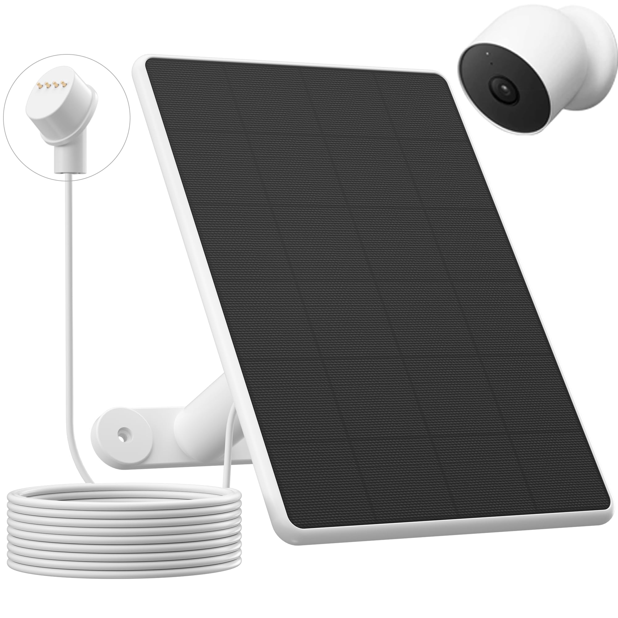 Amazon.co.jp: Google Nestカメラ用ソーラーパネル、Google Nest Cam