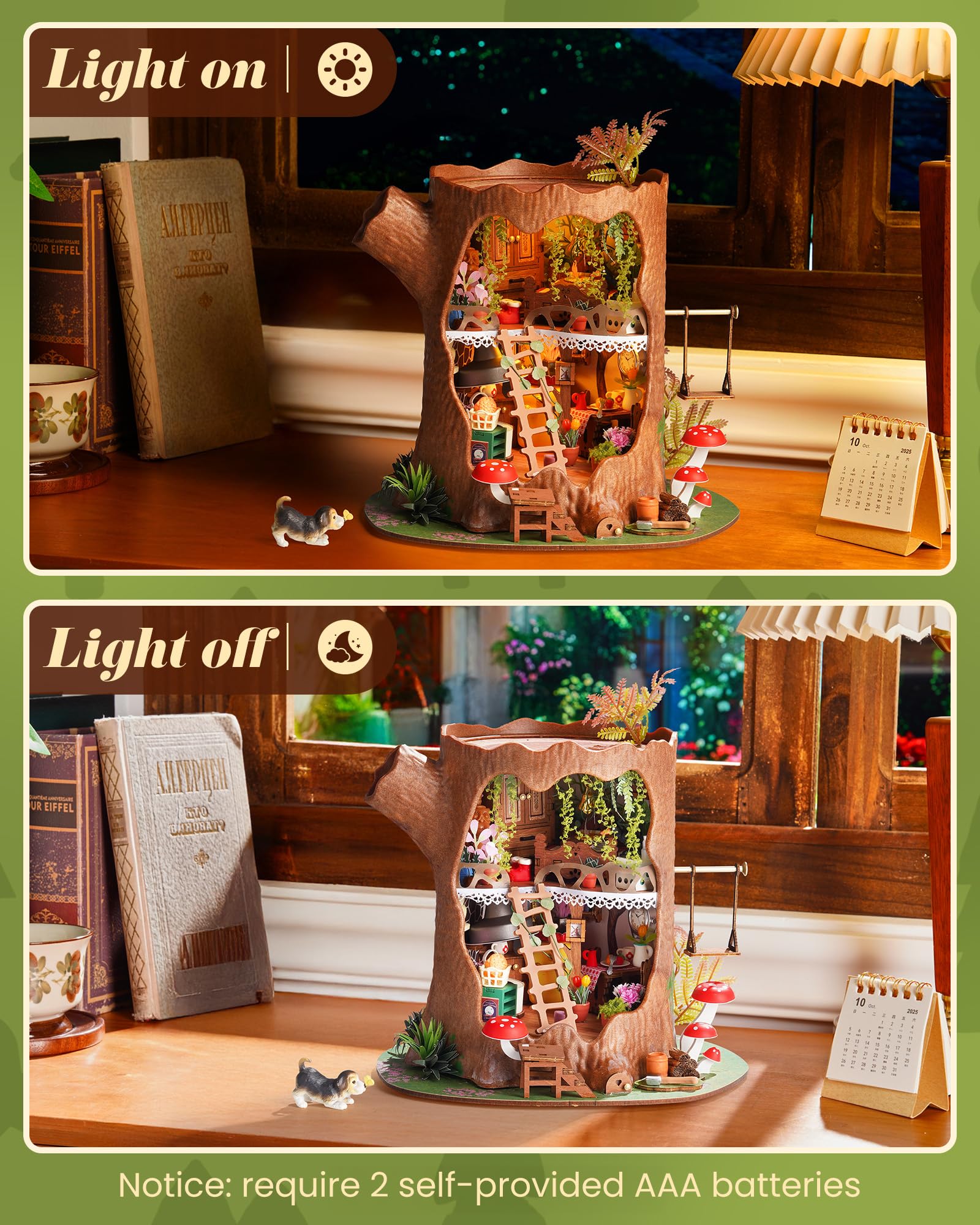 Amazon.co.jp: Rolife DIY ミニチュアハウスキット おとぎ話のツリー