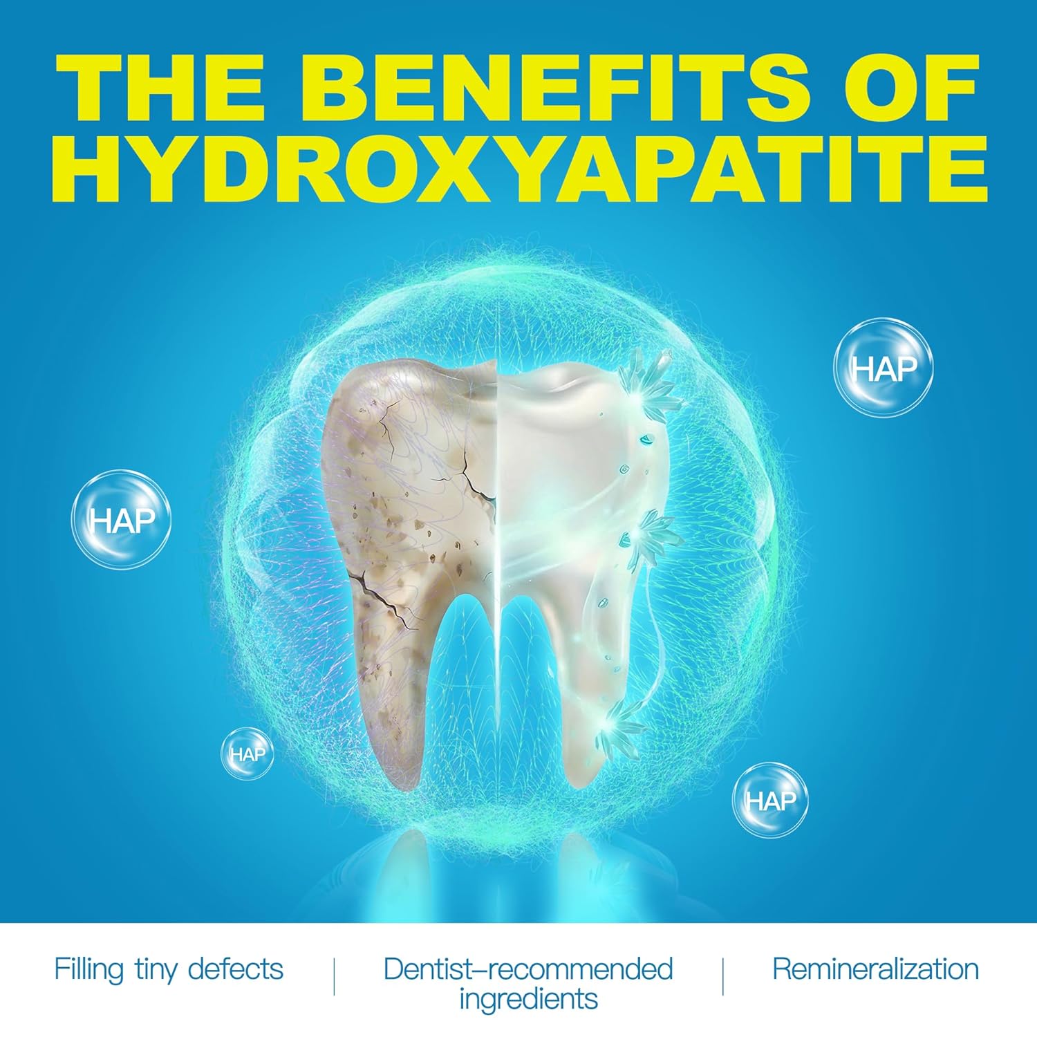 VEX Remineralizing Gum with Nano Hydroxyapatite Supports Fresh Breath and Oral Health, Xylitol Handmade Chewing Gum for Enamel Protection Sugar Free Aspartame Free Gluten Free (90, Mastic Mint) - Image 3