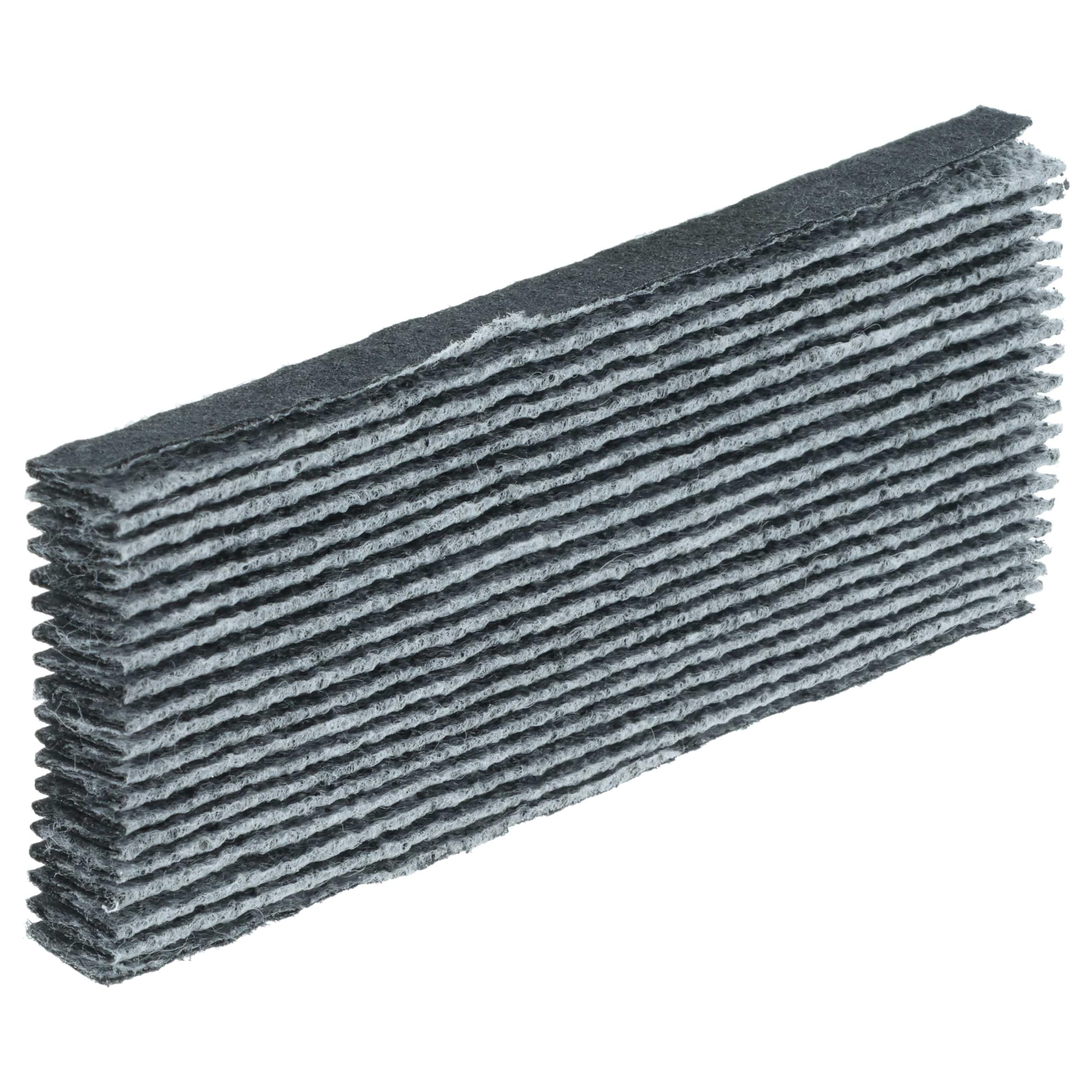 vhbw 6x filtro sostituisce Zanussi 2420478063 per frigorifero - Filtro ai carboni attivi
