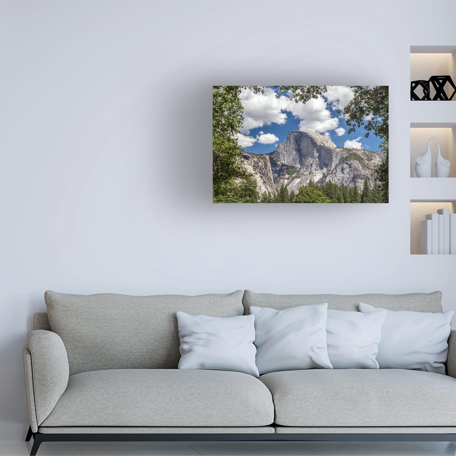Trademark Fine Art Yosemite Half Dome Artwork by Pierre Leclerc, 22 by 32-Inch