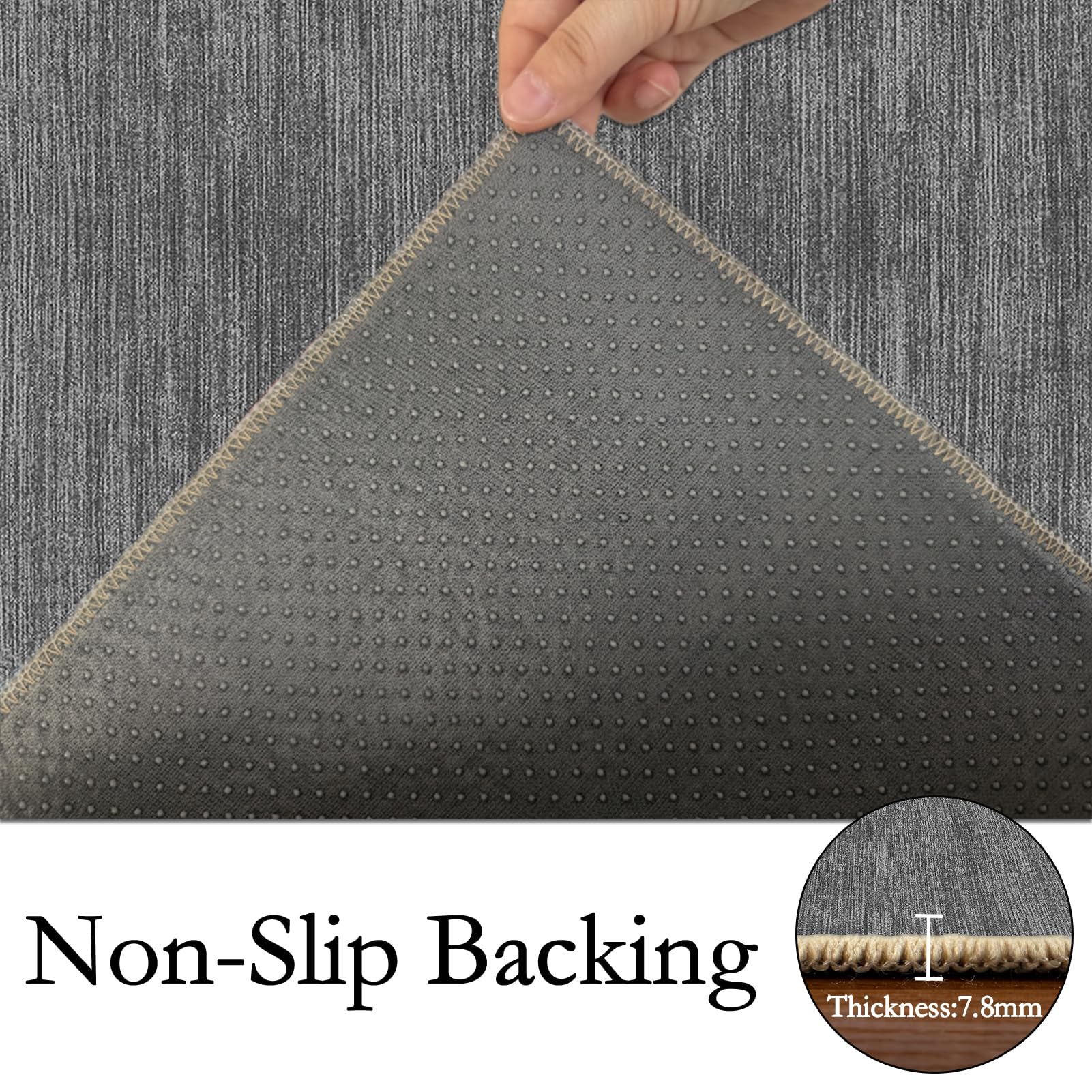 Tappeto Runner Lungo Tappeto Passatoia per Corridoio 110 x 250 cm