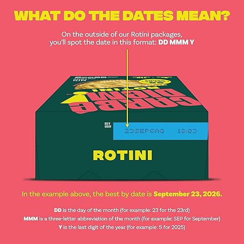 Miniatura 9 de Carbe Diem!, Rotini, pasta baja en carbohidratos netos con sabor y textura tradicionales, 0.28 oz de proteína, 55% menos carbohidratos netos y solo