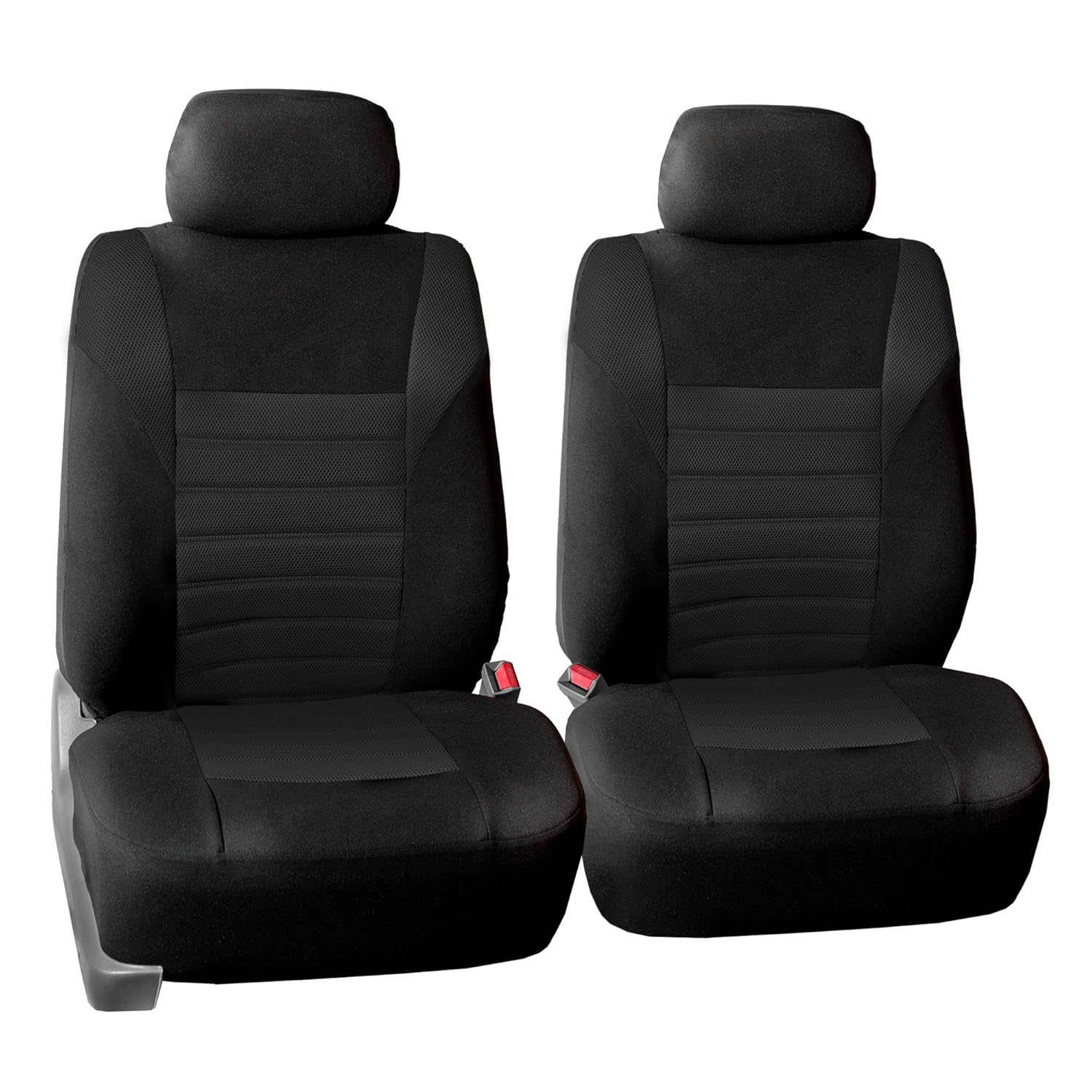 FH Group Automotive Car Seat Covers Front Set Premium 3D Air Mesh Front Seat Covers Airbag Compatible Universal