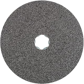 PFERD 40028 Combiclick Fibre Disc, Silicon Carbide Sic, 5" Diameter, 12200 RPM, 36 Grit (Pack of 25)