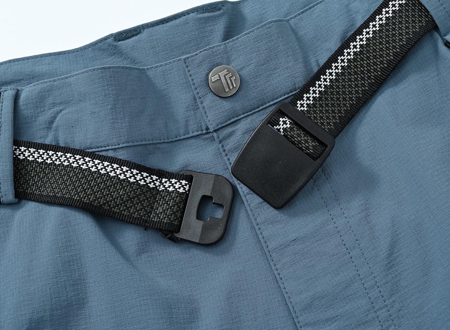 TBMPOY Pantalones cargo de senderismo para hombre, ligeros, impermeables, de secado rápido, para exteriores, verano, pesca, camping, montaña
