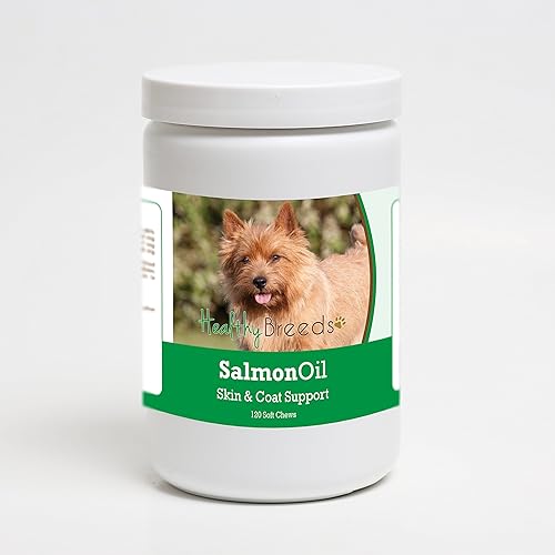 Miniatura 336 de Healthy Breeds Golden Retriever - Aceite de salmón masticable suave, 90