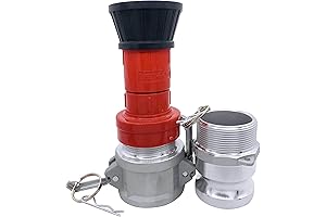 2" NPSH Heavy-Duty Fire Fighting Hose Nozzle