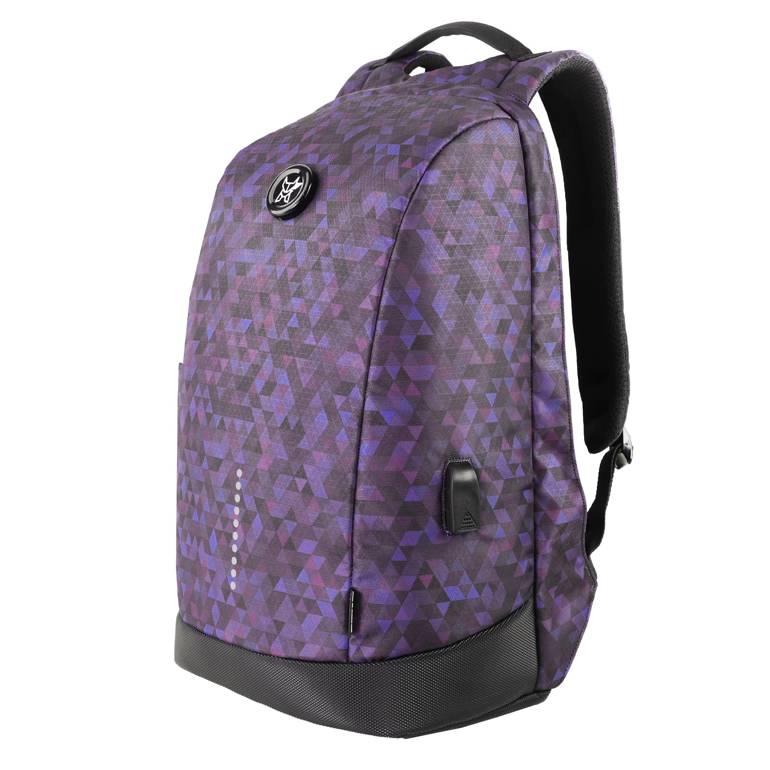 Arctic Fox Slope Trisiac Printed Anti Theft 23 L Backpack with USB Charging Port 15.6 Inch Laptop Backpack (Purple) (B0CZP7SMW9) Amazon Price History, Amazon Price Tracker