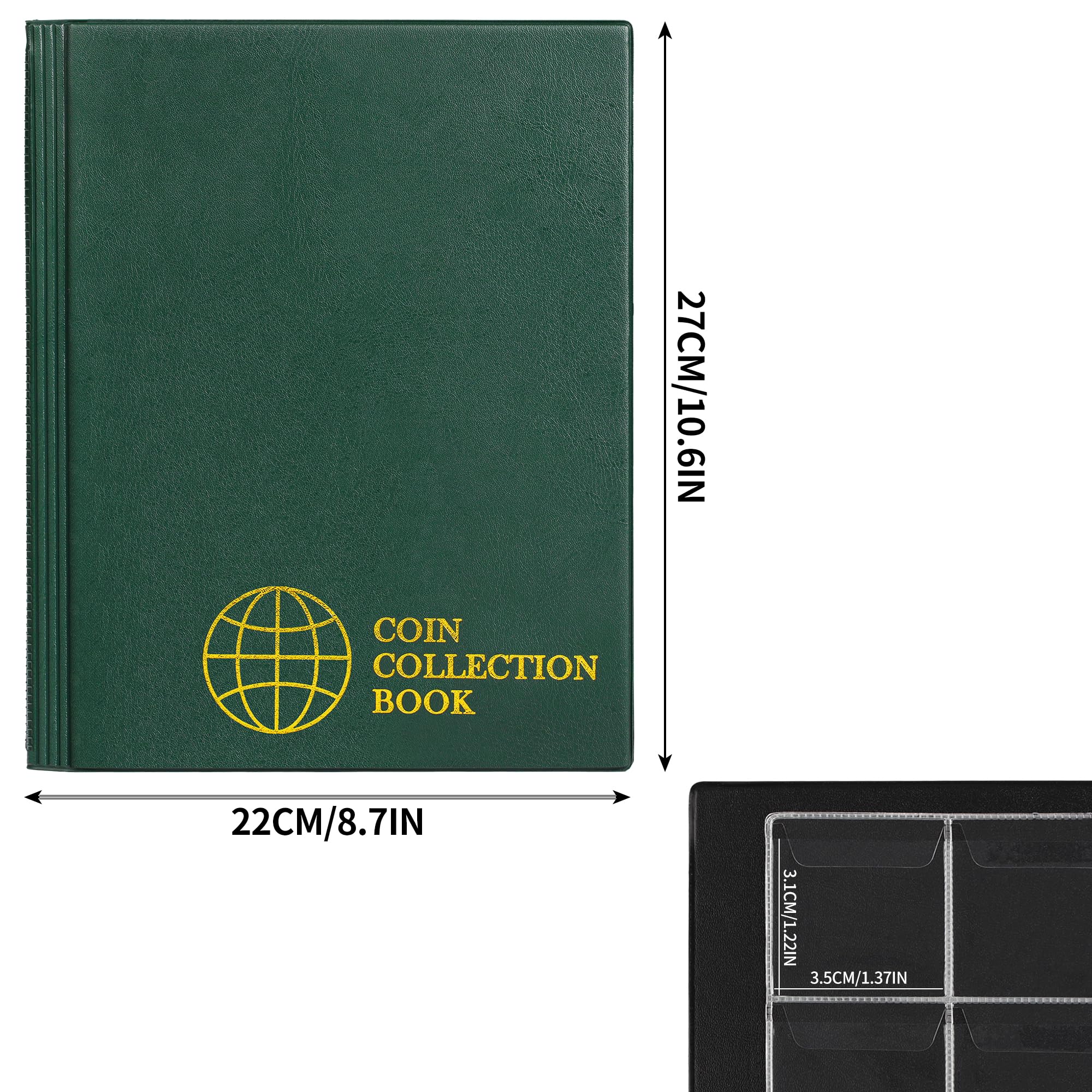 350 Pockets Coin Albums - Image 2
