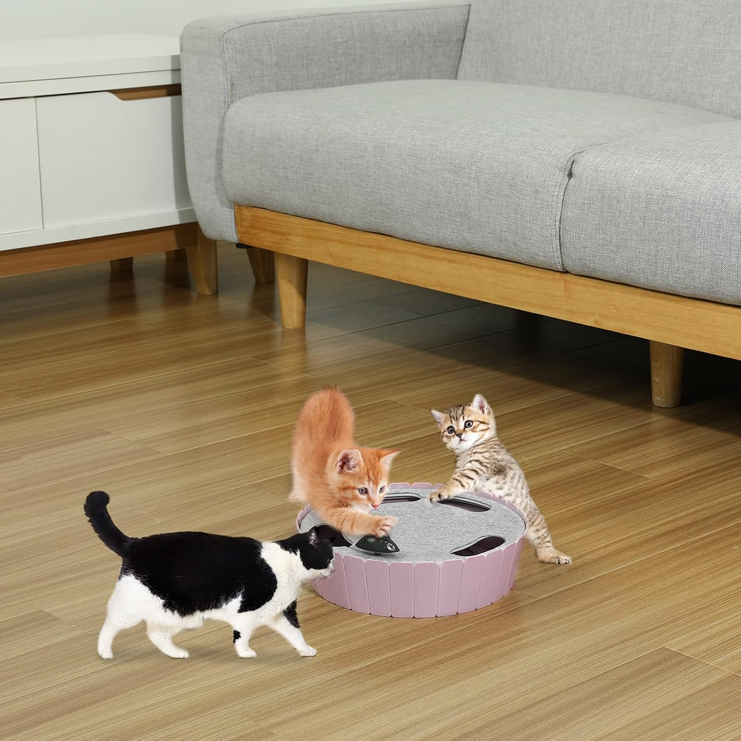 Pawaboo Electric Cat Toy with Running Mouse, Kenya Ubuy