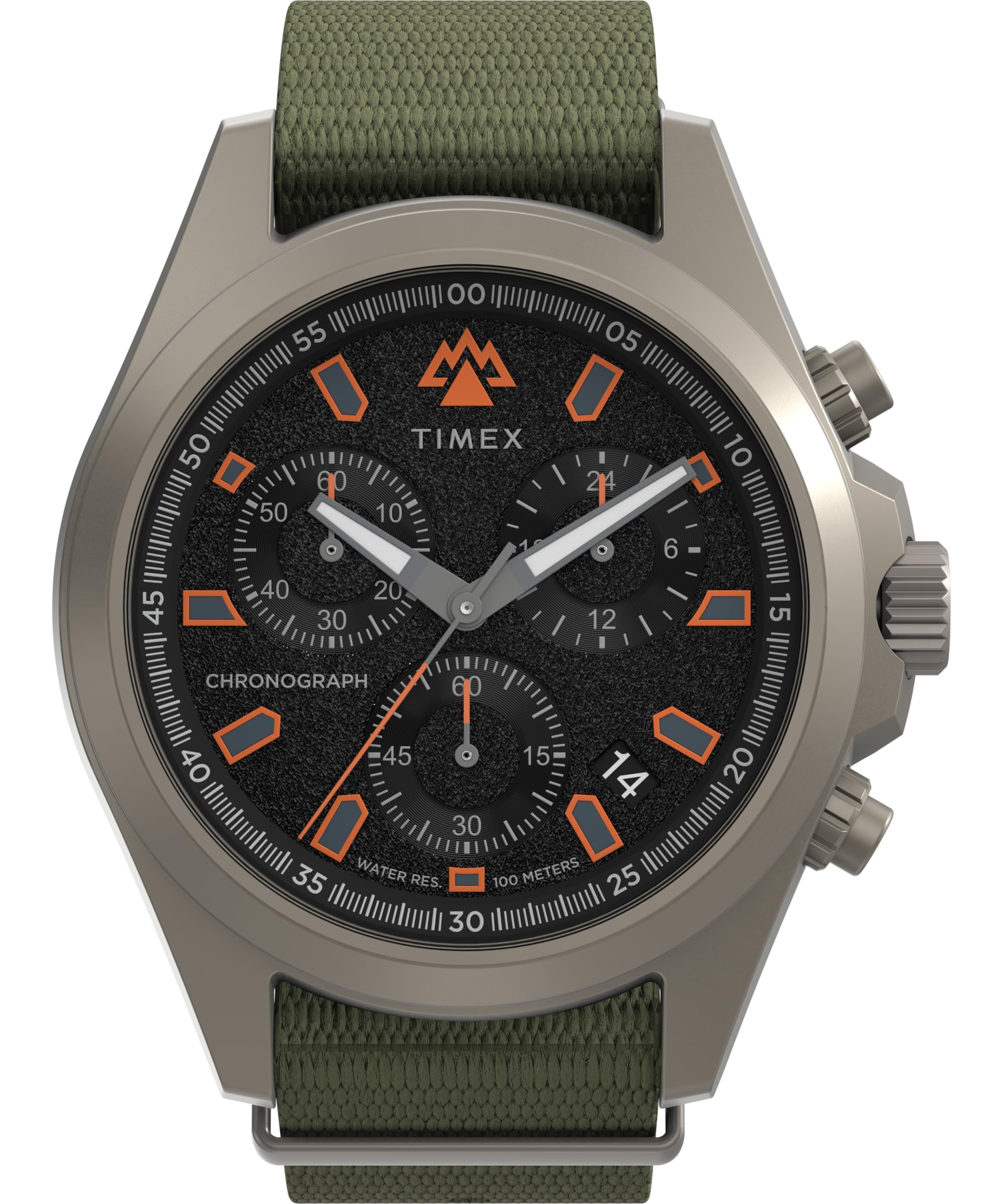Timex Men's Expedition Field Chrono 43mm Eco-Friendly Fabric Strap Watch