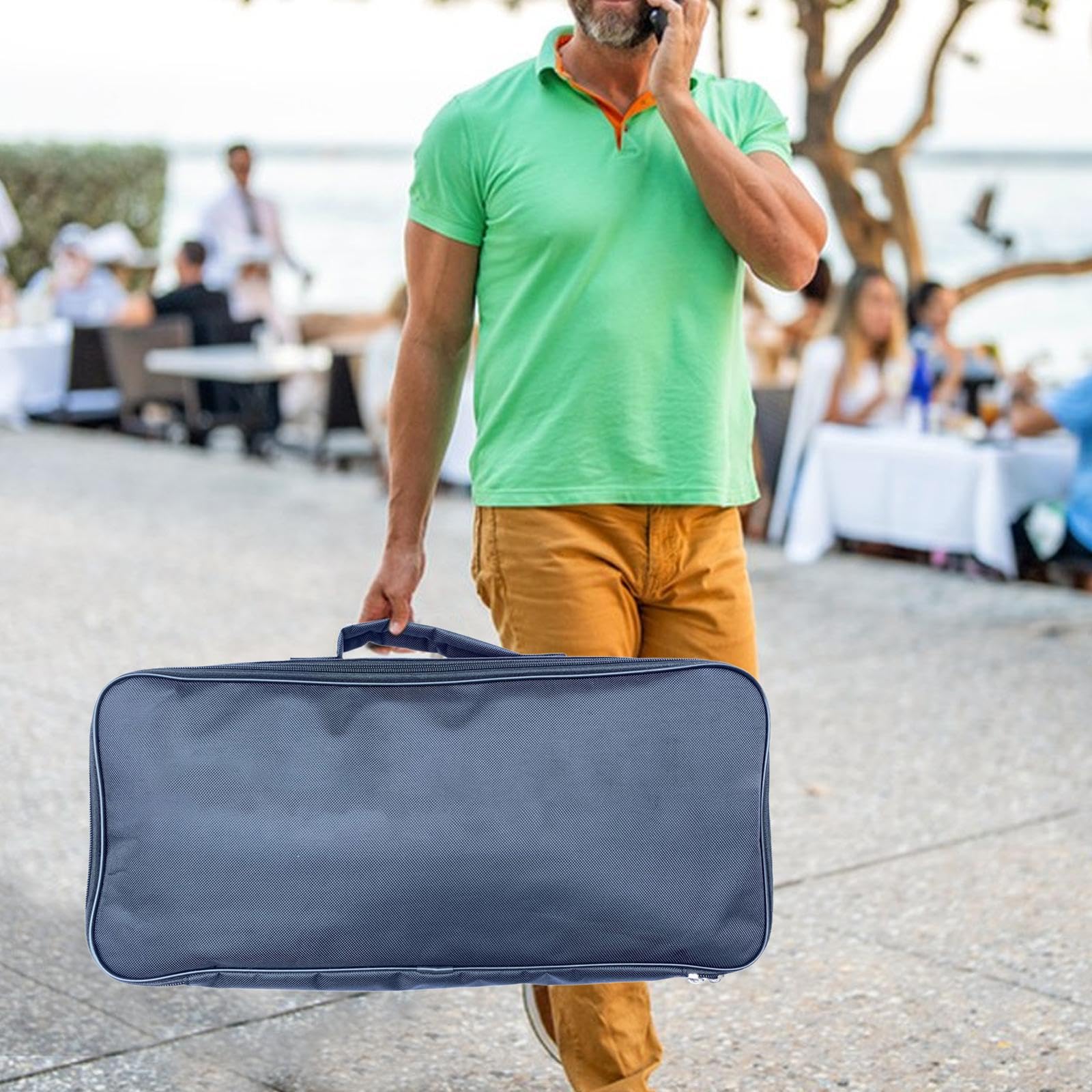 Bolsa para Pedales Multiefectos de Guitarra Estuche de Transporte para Pedalera para Ensayos en Estudio