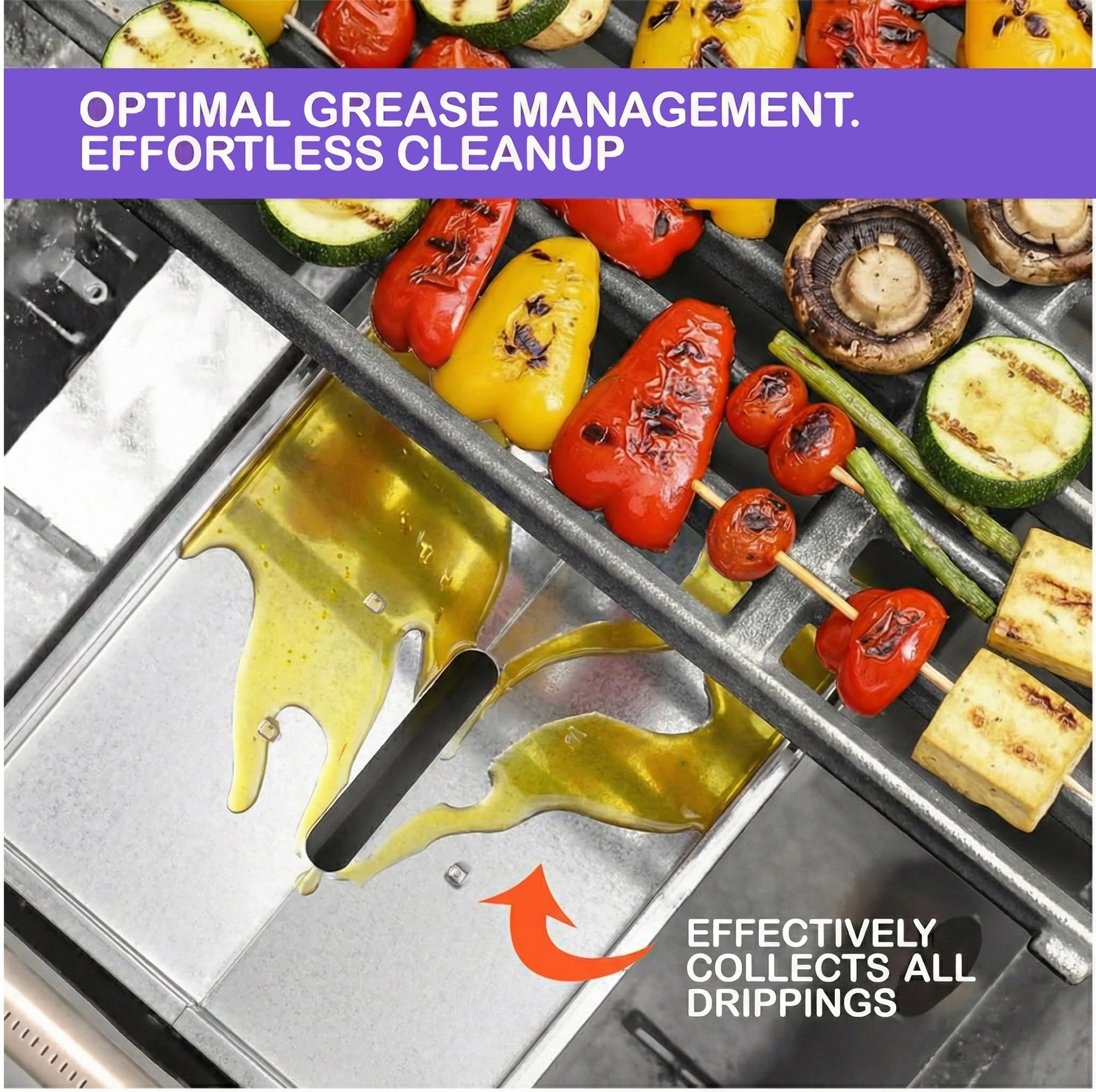 Ersatz-Fettwanne Set für Grill-Modelle von Nexgrill, Dyna Glo, Kenmore, Backyard Grill, BHG, Uniflame und andere (17.00)